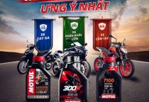 "Motul – Bí quyết cho chuyến đi mượt mà và bền bỉ."