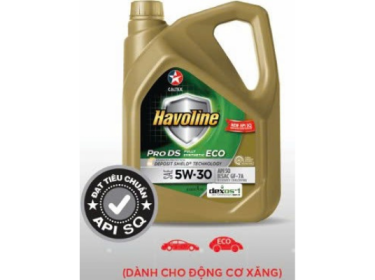Nhớt Havoline Caltex ProDS FullSyn Eco 5W30 4L API SP ILSAC – Dầu Nhớt Ô Tô Chính Hãng