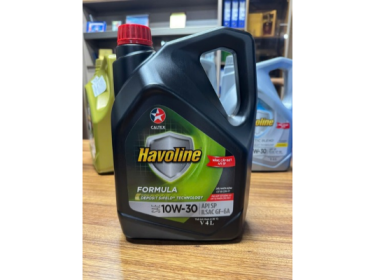 Nhớt Havoline Caltex Formula 10W30 4L API SP – Dầu Nhớt Ô Tô Động Cơ Xăng
