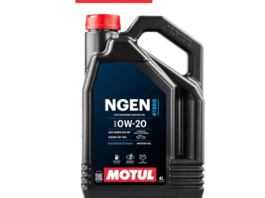 Nhớt Motul Ô Tô NGEN HYBRID 0W20 4L API SQ, ILSAC GF-7A – 100% Tổng Hợp
