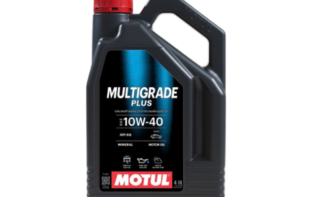 Nhớt Motul ô tô MULTIGRADE PLUS 10W40 4L – API SQ, Dòng Khoáng