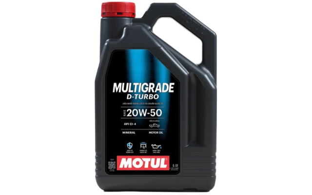  Mhớt Motul Multigrade D-Turbo 20W-50 Chính Hãng | Bình Hiệp Phát
