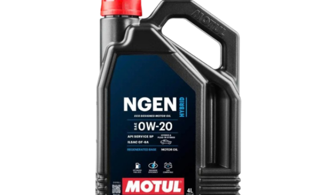 Nhớt Motul Ô Tô NGEN HYBRID 0W20 4L API SQ, ILSAC GF-7A – 100% Tổng Hợp
