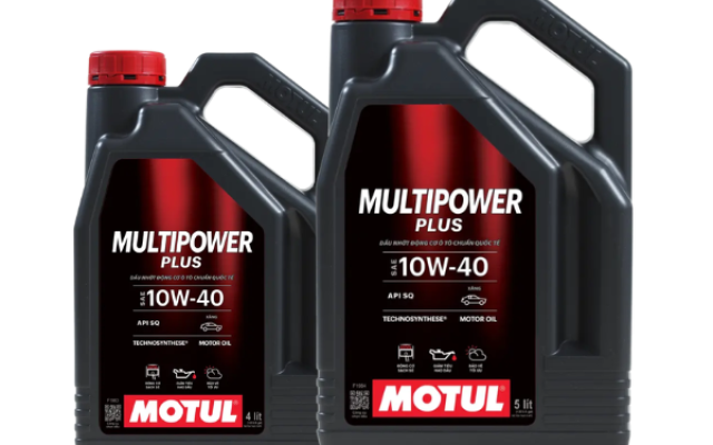 Nhớt Motul Ô Tô MULTIPOWER PLUS 10W40 API SQ – Dầu Nhớt Bán Tổng Hợp Chính Hãng