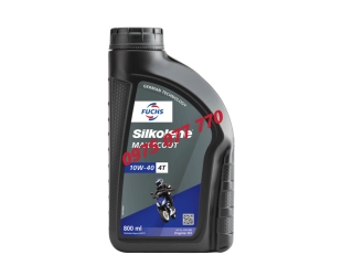 nhớt xe tay ga FUCHS SILKOLENE MAX SCOOT 10W40 0.8L, chính hãng