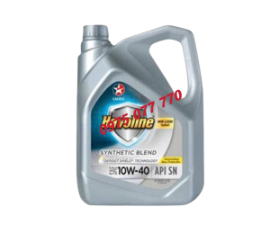 nhớt Havoline Caltex ô tô Synthetic Blend 10W40 4L , chuyên động cơ xăng và dầu ,công nghệ tổng hợp, API SN