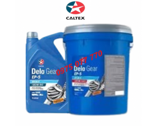 Dầu cầu, dầu hộp số bánh răng  Delo Gear EP5 80W90 4L, 18L