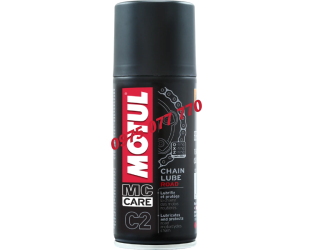 xịt dưỡng sên xe máy MOTUL C2 CHAIN LUBE ROAD 0.150L, chính hãng
