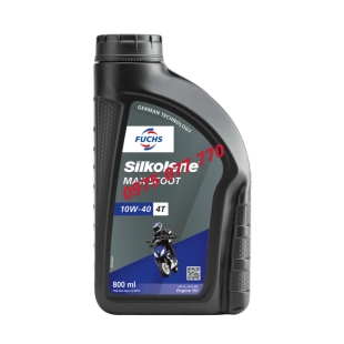 nhớt xe tay ga FUCHS SILKOLENE MAX SCOOT 10W40 0.8L, chính hãng