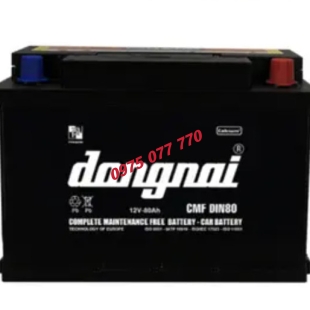  Ắc quy khô miễn bảo dưỡng  Đồng Nai CMF DIN80 - 12V-80Ah