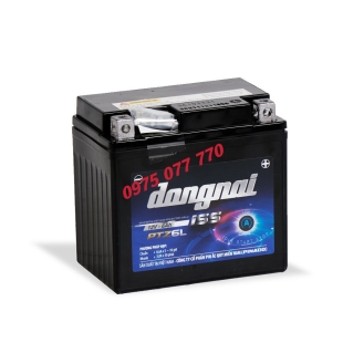 Ắc quy khô miễn bảo dưỡng Đồng Nai PTZ7A - 12V - 7Ah