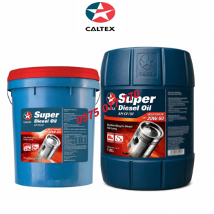 nhớt Havoline  xe tải Diesel Super Diesel Oil (CF) Multigrade 20W50, 18L, 25l, API CF