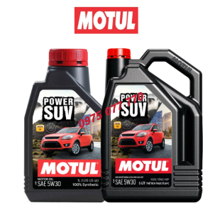  nhớt motul ô tô POWER SUV 5W30 1L, 5L , API SP, ACEA C3, 100% tổng hợp,chính hãng