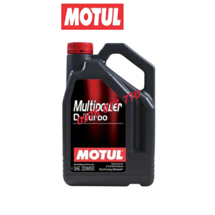 nhớt motul ô tô MULTIPOWER D-TURBO 20W50 5L,  động cơ dầu(Diesel), APIAPI CI-4/SL, bán tổng hợp, chính hãng 