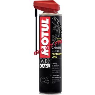 xịt dưỡng sên xe máy MOTUL C4 CHAIN LUBE FACTORY LINE 0.400L 