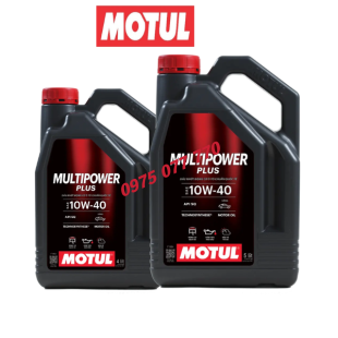 nhớt motul ô tô MULTIPOWER PLUS 10W40  , API API SQ, bán tổng hợp, chính hãng