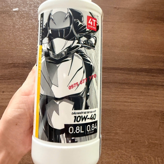 nhớt xe tay ga IPONE M4 SCOOT 10W40 0.8L, API SN,JASO MB, chính hãng