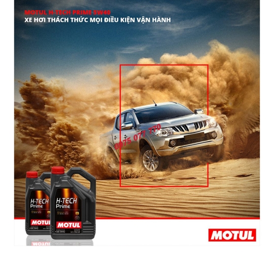 Motul nhớt ô tô cao cấp - H-TECH PRIME 5W40 SP 4X4L