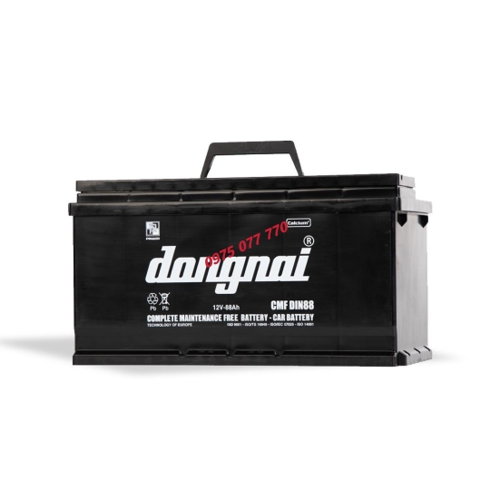 Ắc quy khô miễn bảo dưỡng Đồng Nai CMF DIN88 - 12V - 88AH