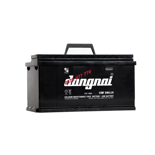 Ắc quy khô miễn bảo dưỡng Đồng Nai CMF DIN110 - 12V - 110Ah
