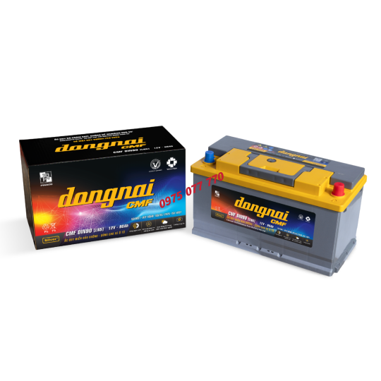 Ắc quy khô miễn bảo dưỡng Đồng Nai CMF DIN90 [LN5] - 12V - 90Ah