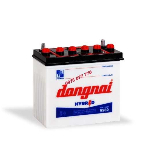 Ắc quy Hybrid Đồng Nai NS60 - 12V - 45Ah