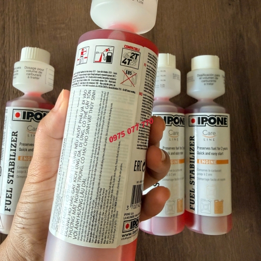 IPONE FUEL STABILIZER 6X250ML - Phụ gia ổn định xăng
