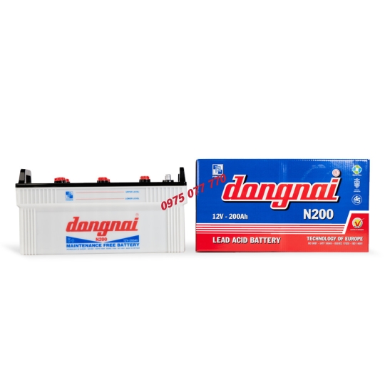 Ắc quy Đồng Nai N200-12V-    200AH