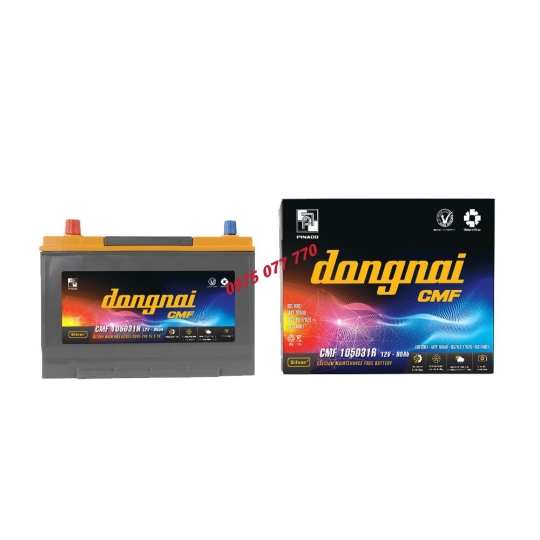 Ắc quy khô miễn bảo dưỡng Đồng Nai CMF 105D31R - 12V - 90Ah