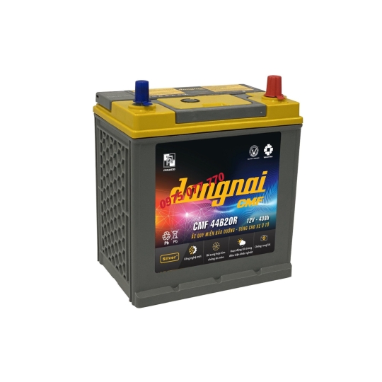 Ắc quy khô miễn bảo dưỡng Đồng Nai CMF 40B20R - 12V - 35Ah