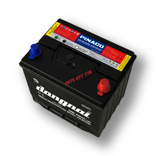Ắc quy khô miễn bảo dưỡng Đồng Nai CMF DIN43 (LBN) - 12V - 43Ah