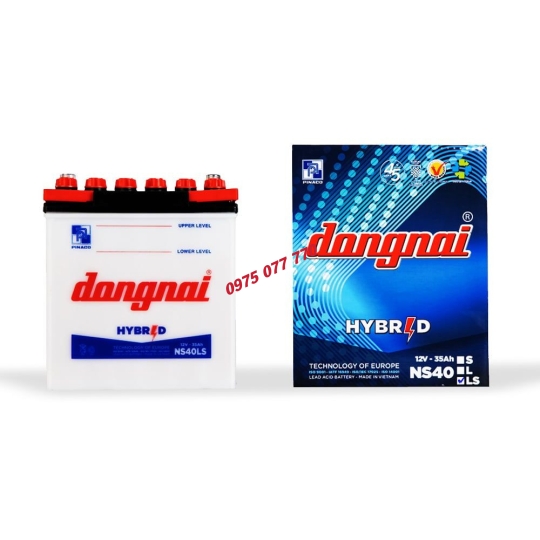 Ắc quy Hybrid Đồng Nai NS40LS-12V-35Ah