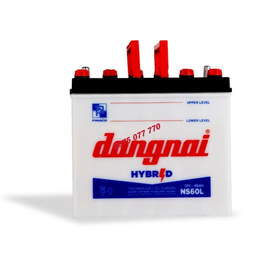 Ắc quy Hybrid Đồng Nai NS60L-12V - 45Ah