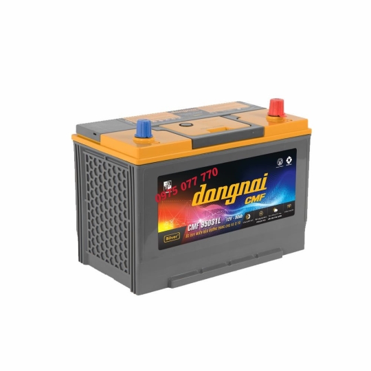 Ắc quy khô miễn bảo dưỡng Đồng Nai CMF 95D31L - 12V - 80Ah