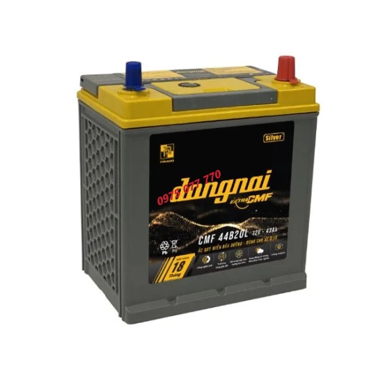 Ắc quy khô miễn bảo dưỡng Đồng Nai EXTRA CMF 44B20L-12V-43Ah