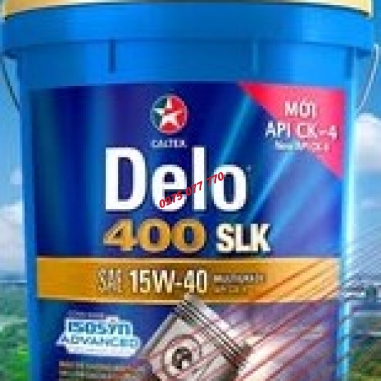 nhớt Havoline  xe tải Delo 400 SLK 15W40 động cơ máy dầu, 18L, CK-4