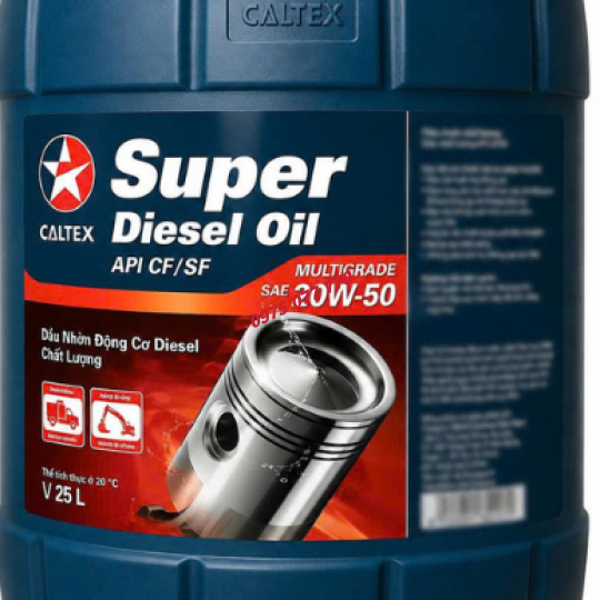 nhớt Havoline  xe tải Diesel Super Diesel Oil (CF) Multigrade 20W50, 18L, 25l, API CF