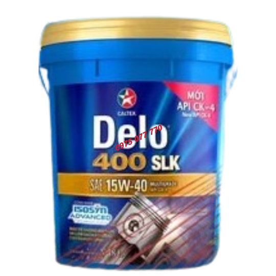 nhớt Havoline  xe tải Delo 400 SLK 15W40 động cơ máy dầu, 18L, CK-4