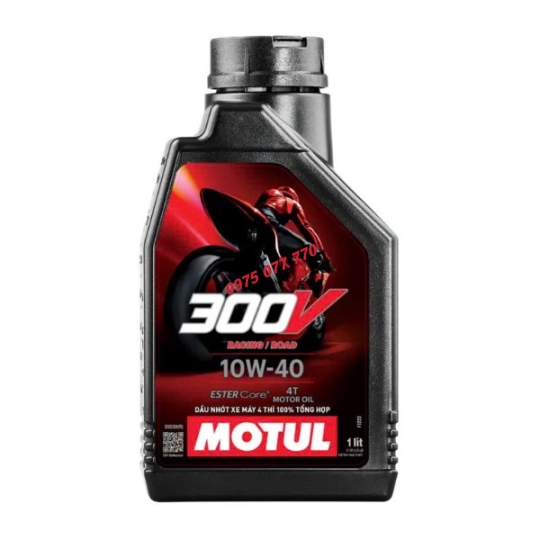 Motul dầu nhớt xe máy phân khối lớn - 300V FACTORY LINE ROAD RACING 10W40 12X1L