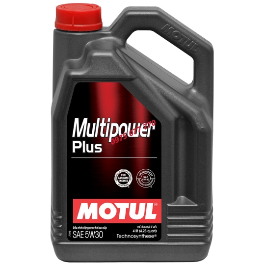 Motul dầu nhớt ô tô chuyên động cơ xăng - MULTIPOWER PLUS 5W30 SP 4X4L