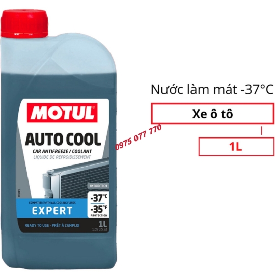 Motul nước làm mát xe ô tô - AUTO COOL EXPERT -37°C 12X1L