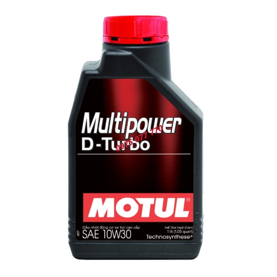 Motul dầu nhớt ô tô chuyên động cơ Diesel - MULTIPOWER D-TURBO 10W30 12X1L VN