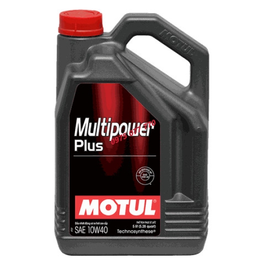 Motul dầu nhớt ô tô chuyên động cơ xăng - MULTIPOWER PLUS 10W40 SP 4X5L
