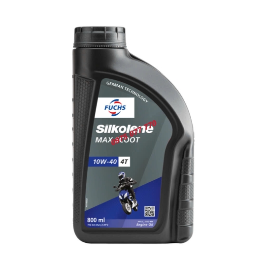 nhớt xe tay ga FUCHS SILKOLENE MAX SCOOT 10W40 0.8L, chính hãng