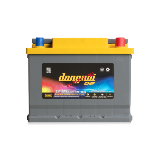 Ắc quy khô miễn bảo dưỡng Đồng Nai CMF DIN65 [LB2] - 12V - 65Ah