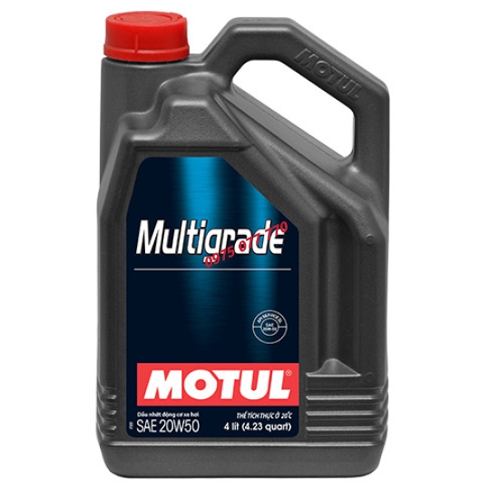 Motul dầu nhớt ô tô chuyên động cơ xăng - MULTIGRADE 20W50 4X4L 