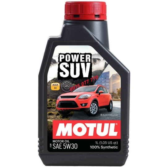 Motul dầu nhớt ô tô cao cấp - Power SUV 5W30 1L
