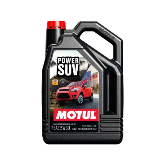Motul dầu nhớt ô tô cao cấp - Power SUV 5W30 5L