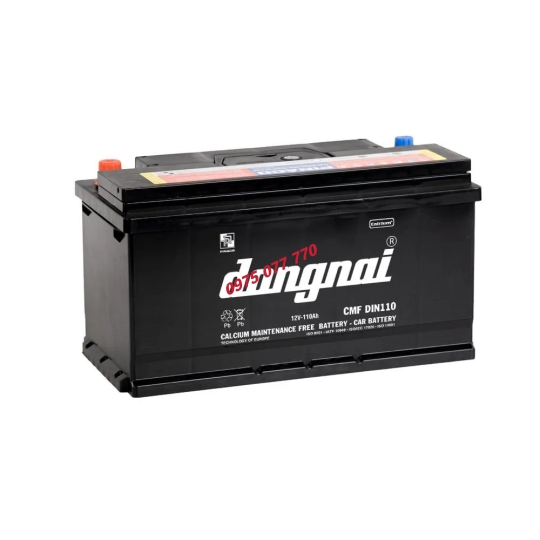 Ắc quy khô miễn bảo dưỡng Đồng Nai CMF DIN110 - 12V - 110Ah