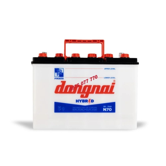 Ắc quy Hybrid Đồng Nai N70 - 12V - 70Ah